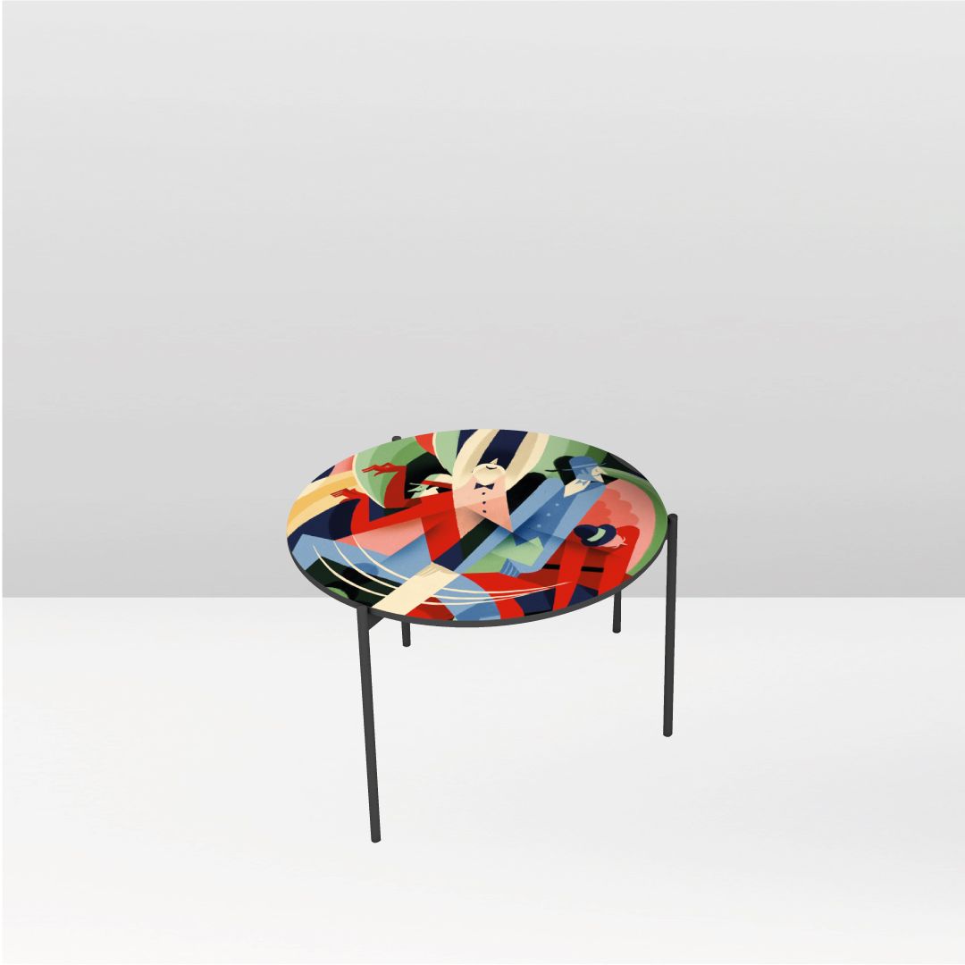 Pictoom Furniture Art Marogna Graphic Illustrator Furnishings Riccardo Guasco